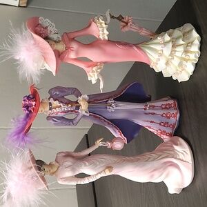 3 Thomas Kinkade Figurines